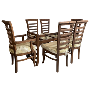 Solid Keeker Wood Dining Table Set