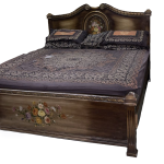 Hand-Painted Floral Bed Set