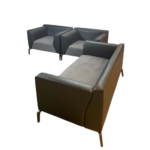 Modern Two-Tone Sofa Set