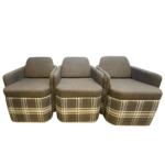3-Piece Modular Lounge Chairs
