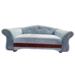 Curved Camel Back Sofa