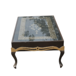 Black & Gold Motif Coffee Table