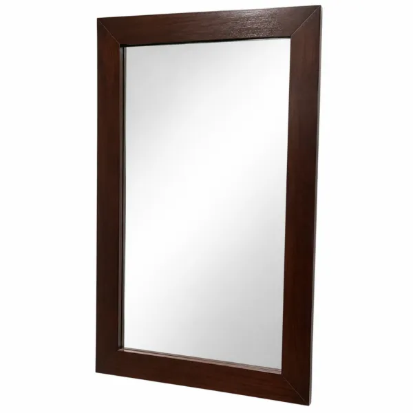 Dark Wood Wall Mirror