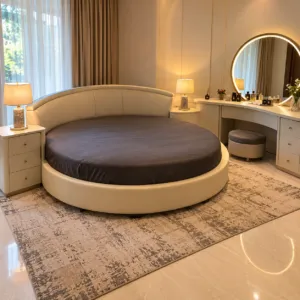 Curved Luxury Bedroom Retreat